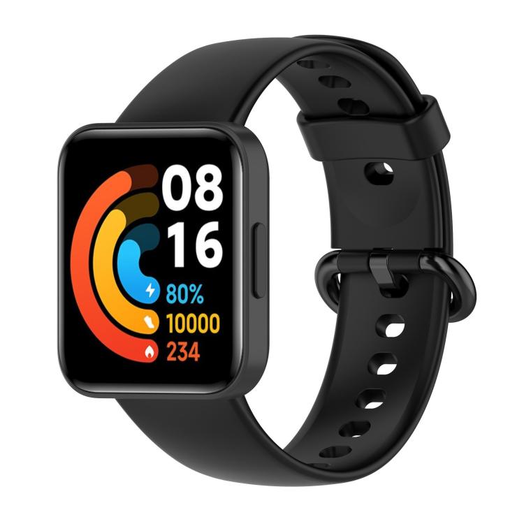 Watch Band – Silicone (Redmi Watch 2) For Redmi Watch 2 Black