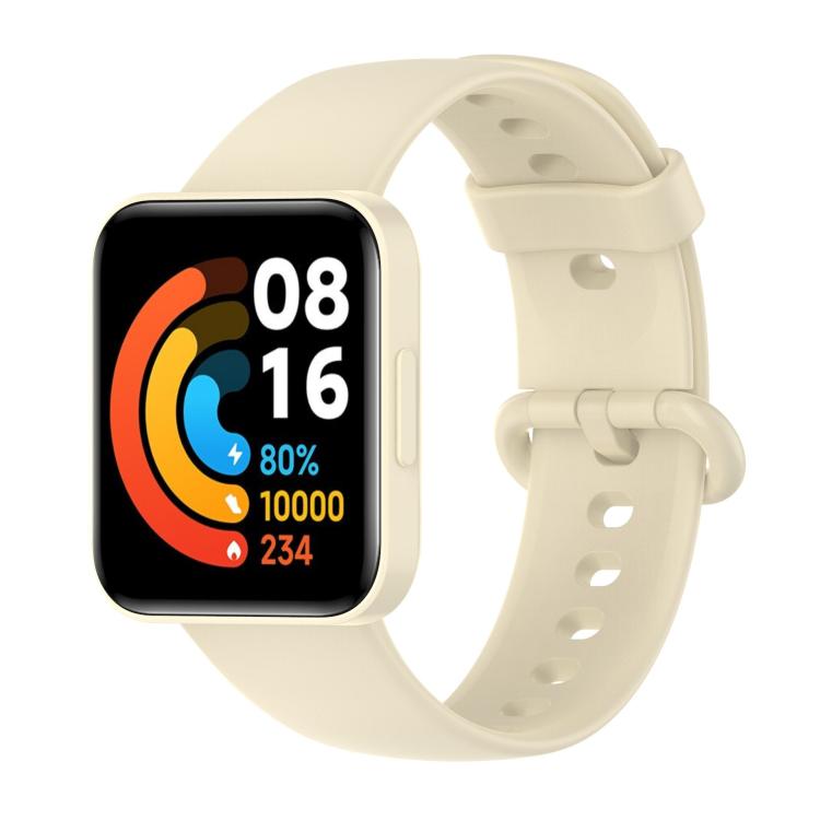 Watch Band – Silicone (Redmi Watch 2) For Redmi Watch 2 Dream White