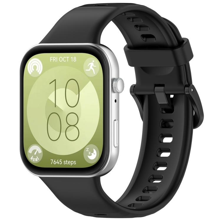 Watch Band – Silicone (Huawei Watch Fit 5) For Huawei Watch Fit 5 Fit 5 Pro Black