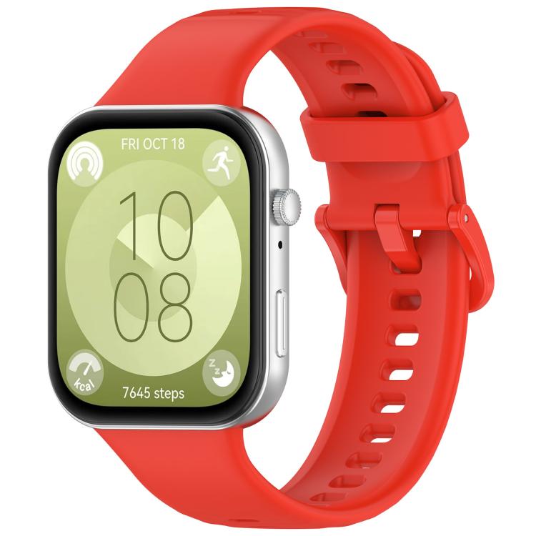 Watch Band – Silicone (Huawei Watch Fit 5) For Huawei Watch Fit 5 Fit 5 Pro Red