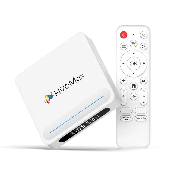 H96 Max H618 Plus Android 14.0 Smart TV Box, Allwinner H618 Quad-core ARM Cortex-A53, 2GB+16GB, 4GB+32GB, 4GB+128GB 2GB+16GB US Plug