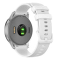 xDfind Small Plaid Solid Color Silicone Watch Band, 22mm For Forerunner 570 47mm/935/945/955 22mm For Forerunner 570 47mm 935 945 955 White