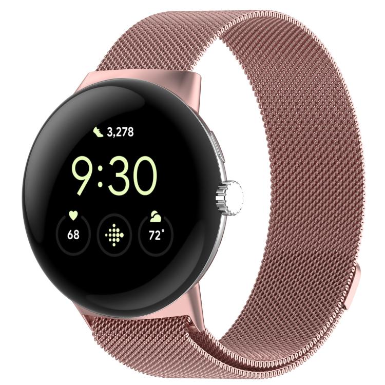 xDfind Milanese Metal Magnetic Watch Band, For Google Pixel Watch 4 / Watch 3 45mm, For Google Pixel Watch 4 / 3 / 2 / 1 41mm