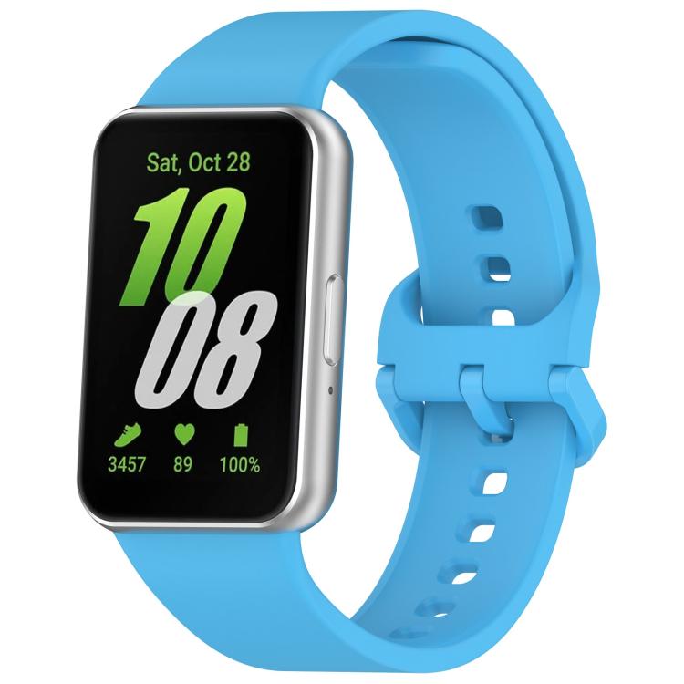 Watch Band – Silicone (Samsung Galaxy Fit3 SM) For Samsung Galaxy Fit3 SM-R390 Sky Blue