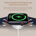 For Apple Watch Series xDfind Aluminum Alloy Shell Magnetic Wireless Watch Charger, Type-C, USB-A