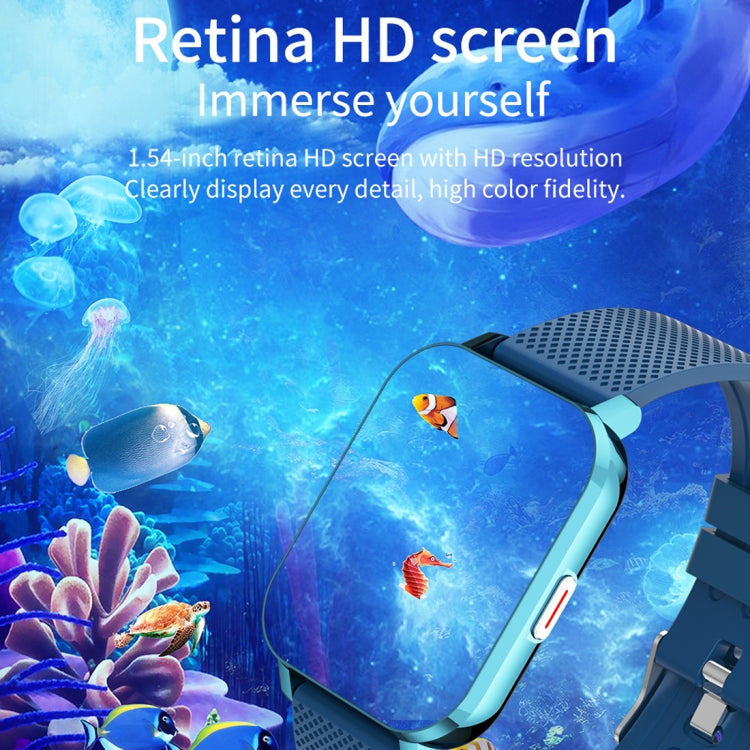 Smart Watch – 1.54" Screen, IP67 Waterproof, Blood Pressure Monitoring