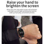 Smart Watch – 1.54" Screen, IP67 Waterproof, Blood Pressure Monitoring