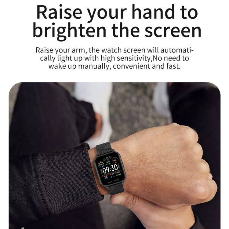 Smart Watch – 1.54" Screen, IP67 Waterproof, Blood Pressure Monitoring