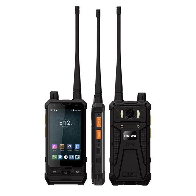 UNIWA P2 Plus UHF Walkie-Talkie Rugged Phone, 3GB+32GB, 4.0 inch Android 9.0 Mediatek MT6762 Octa Core, Network: 4G, NFC, EU Plug, US Plug, UK Plug, AU Plug EU Plug