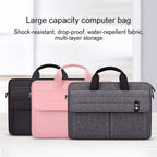 ST08 Handheld Briefcase Carrying Storage Bag without Shoulder Strap, for 13.3 inch Laptop, for 14.1 inch Laptop, for 15.4 inch Laptop, for 15.6 inch Laptop – Waterproof