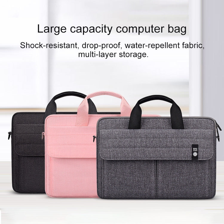 ST08 Handheld Briefcase Carrying Storage Bag without Shoulder Strap, for 13.3 inch Laptop, for 14.1 inch Laptop, for 15.4 inch Laptop, for 15.6 inch Laptop – Waterproof