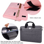 ST08 Handheld Briefcase Carrying Storage Bag without Shoulder Strap, for 13.3 inch Laptop, for 14.1 inch Laptop, for 15.4 inch Laptop, for 15.6 inch Laptop – Waterproof