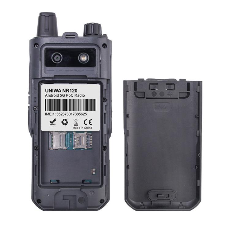UNIWA NR120 PoC Walkie-Talkie Rugged Phone, 3GB+32GB, 2.4 inch Android 13 Unisoc T158 Octa Core, Network: 5G, NFC, SOS, EU Plug, US Plug, UK Plug, AU Plug