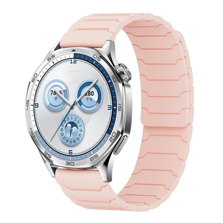 Watch Band – Silicone, Magnetic (22mm) 20mm Pink Sand