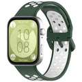 Watch Band – Silicone (Huawei Watch Fit 5) #2 For Huawei Watch Fit 5 Fit 5 Pro Fit 4 Green White