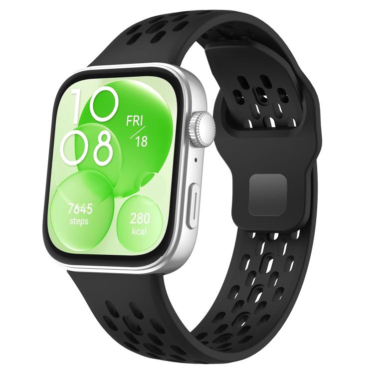 Watch Band – Silicone (Huawei Watch Fit 5) #3 For Huawei Watch Fit 5 Fit 5 Pro Fit 4 Black