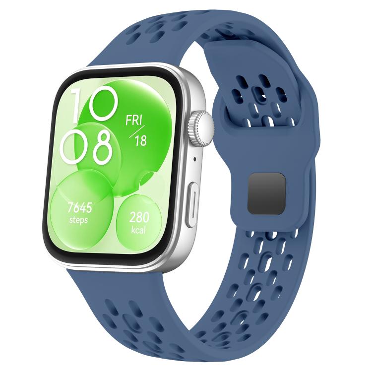 Watch Band – Silicone (Huawei Watch Fit 5) #3 For Huawei Watch Fit 5 Fit 5 Pro Fit 4 Dark Blue