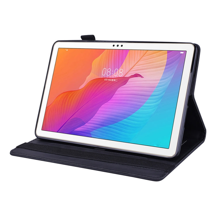 Calf Texture Embossed Horizontal Flip Leather Case with Holder & Card Slots & Photo Frame – Card Slot, Flip, Leather, For Huawei Enjoy Tablet 2, For Huawei MatePad 10.8, For Amazon Fire HD 8 (2020)