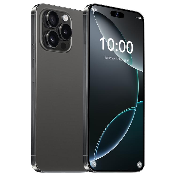 I16 Pro Max / VD1, 3GB+32GB, 6.8 inch Android 10 MTK6753 Octa Core, Network: 4G, Dual SIM, US Plug, UK Plug, AU Plug US Plug Black