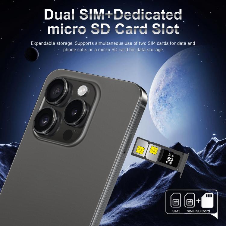 I16 Pro Max / VD1, 3GB+32GB, 6.8 inch Android 10 MTK6753 Octa Core, Network: 4G, Dual SIM, US Plug, UK Plug, AU Plug