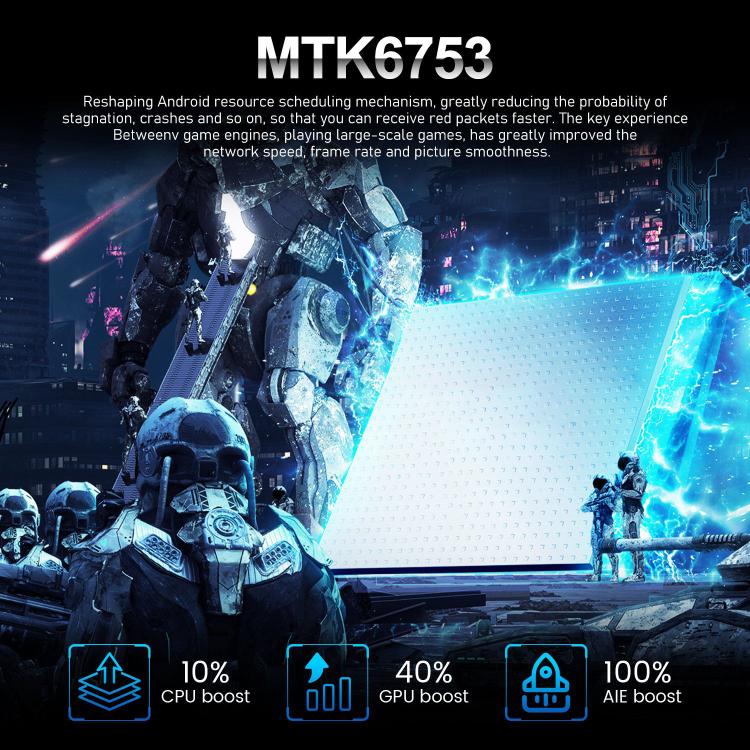 I16 Pro Max / VD1, 3GB+32GB, 6.8 inch Android 10 MTK6753 Octa Core, Network: 4G, Dual SIM, EU Plug