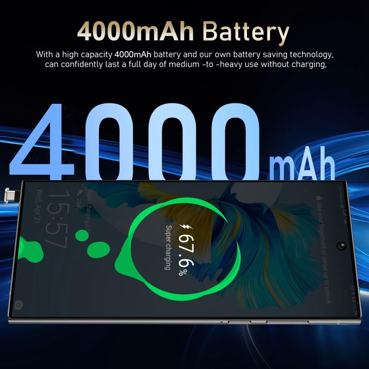 S24 Ultra / S7, 4GB+128GB, 6.75 inch Android 10 MTK6750 Octa Core, Network: 4G, Dual SIM, EU Plug, US Plug, UK Plug