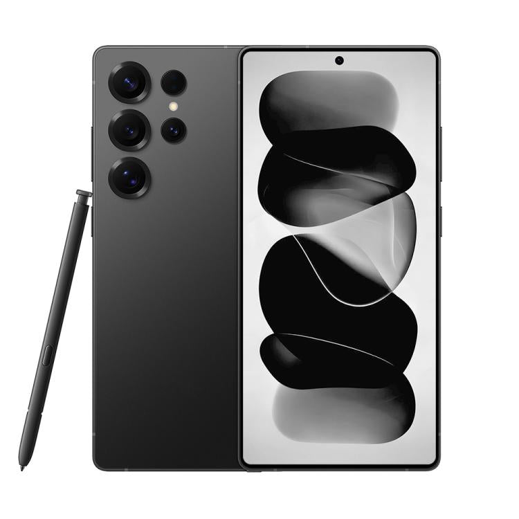 S25 Ultra / Q25, 4GB+64GB, 6.75 inch Android 12 MTK6762 Octa Core, Network: 4G, Dual SIM, with Stylus Pen, EU Plug, US Plug, AU Plug, UK Plug EU Plug Titanium Black