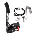 Car Universal USB Horizontal Drift Rally Racing Handbrake Lever Professional Gaming Peripherals for Racing Games G25/27/29 T500, HB031-BK – Leather HB031-BK