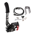 Car Universal USB Horizontal Drift Rally Racing Handbrake Lever Professional Gaming Peripherals for Racing Games G25/27/29 T500, HB031-BK – Leather HB031-BK