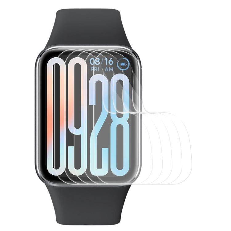 5pcs xDfind Soft Hydrogel Film Full Cover Front Protector, For Xiaomi Smart Band 10, For Xiaomi Redmi Watch 5, For Xiaomi Smart Band 9 Pro, For Xiaomi Redmi Watch 5 Lite, For Xiaomi Redmi Watch 5 Active, For Xiaomi Smart Band 9 NFC... For Xiaomi Smart Band 9 Pro