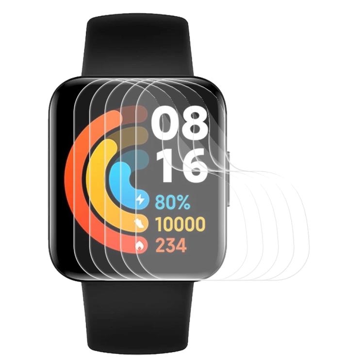 5pcs xDfind Soft Hydrogel Film Full Cover Front Protector, For Xiaomi Smart Band 10, For Xiaomi Redmi Watch 5, For Xiaomi Smart Band 9 Pro, For Xiaomi Redmi Watch 5 Lite, For Xiaomi Redmi Watch 5 Active, For Xiaomi Smart Band 9 NFC... For Xiaomi Poco Watch