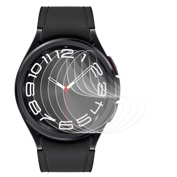 5pcs xDfind Soft Hydrogel Film Full Cover Front Protector, For Samsung Galaxy Watch Ultra / Ultra 2025, For Samsung Galaxy Watch8 Classic 46mm, For Samsung Galaxy Watch8 44mm, For Samsung Galaxy Watch8 40mm, For Samsung Galaxy Watch7 44mm... For Samsung Galaxy Watch6 Classic 43mm