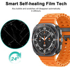 5pcs xDfind Soft Hydrogel Film Full Cover Front Protector, For Samsung Galaxy Watch Ultra / Ultra 2025, For Samsung Galaxy Watch8 Classic 46mm, For Samsung Galaxy Watch8 44mm, For Samsung Galaxy Watch8 40mm, For Samsung Galaxy Watch7 44mm...