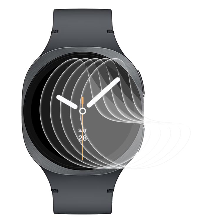 5pcs xDfind Soft Hydrogel Film Full Cover Front Protector, For Samsung Galaxy Watch Ultra / Ultra 2025, For Samsung Galaxy Watch8 Classic 46mm, For Samsung Galaxy Watch8 44mm, For Samsung Galaxy Watch8 40mm, For Samsung Galaxy Watch7 44mm... For Samsung Galaxy Watch9 8 40mm