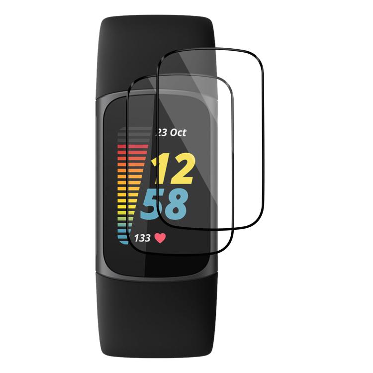 2pcs Curved 3D Composite Material Soft Film Screen Protector – Screen Protector, For Fitbit Charge 6, For Fitbit Versa 4, For Fitbit Charge 5, For Fitbit Luxe, For Fitbit Versa 3, For Fitbit Versa 2, For Fitbit Versa For Fitbit Charge 5
