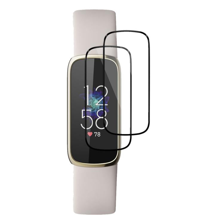 2pcs Curved 3D Composite Material Soft Film Screen Protector – Screen Protector, For Fitbit Charge 6, For Fitbit Versa 4, For Fitbit Charge 5, For Fitbit Luxe, For Fitbit Versa 3, For Fitbit Versa 2, For Fitbit Versa For Fitbit Luxe
