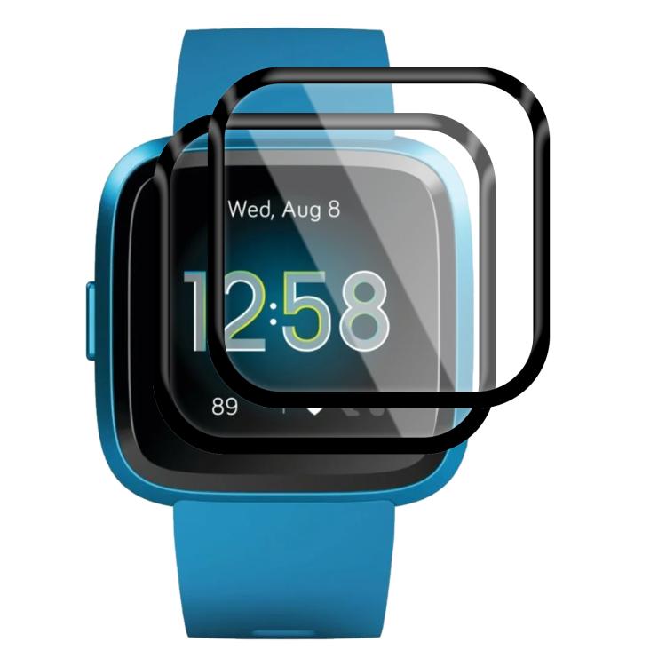 2pcs Curved 3D Composite Material Soft Film Screen Protector – Screen Protector, For Fitbit Charge 6, For Fitbit Versa 4, For Fitbit Charge 5, For Fitbit Luxe, For Fitbit Versa 3, For Fitbit Versa 2, For Fitbit Versa For Fitbit Versa