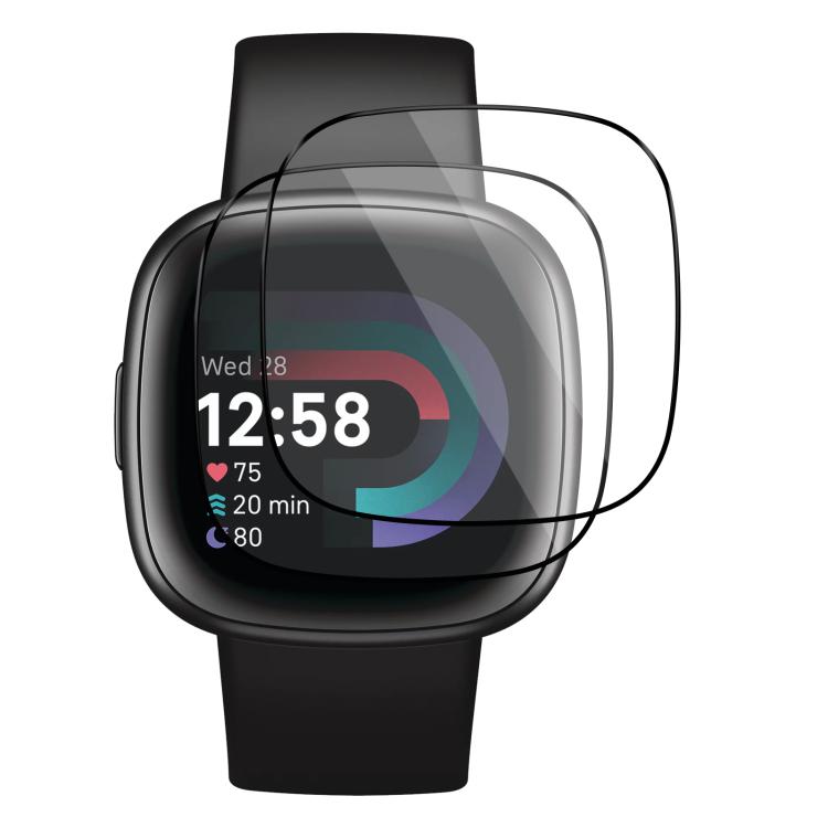 2pcs Curved 3D Composite Material Soft Film Screen Protector – Screen Protector, For Fitbit Charge 6, For Fitbit Versa 4, For Fitbit Charge 5, For Fitbit Luxe, For Fitbit Versa 3, For Fitbit Versa 2, For Fitbit Versa For Fitbit Versa 4