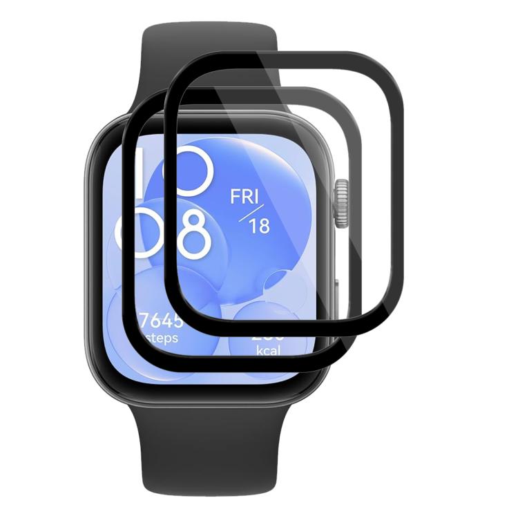 2pcs Curved 3D Composite Material Soft Film Screen Protector – Screen Protector, For Huawei Band 10 NFC, For Huawei Band 10, For Huawei Watch Fit 3, For Huawei Band 9 NFC, For Huawei Band 9, For Huawei Band 8 NFC, For Huawei Band 8 For Huawei Watch Fit 3