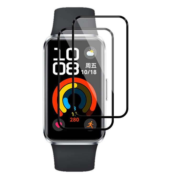 2pcs Curved 3D Composite Material Soft Film Screen Protector – Screen Protector, For Huawei Band 10 NFC, For Huawei Band 10, For Huawei Watch Fit 3, For Huawei Band 9 NFC, For Huawei Band 9, For Huawei Band 8 NFC, For Huawei Band 8 For Huawei Band 10 NFC