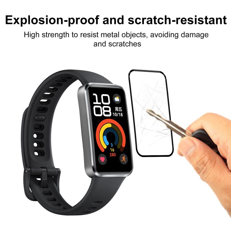 2pcs Curved 3D Composite Material Soft Film Screen Protector – Screen Protector, For Huawei Band 10 NFC, For Huawei Band 10, For Huawei Watch Fit 3, For Huawei Band 9 NFC, For Huawei Band 9, For Huawei Band 8 NFC, For Huawei Band 8