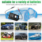 KONNWEI BK300 6V / 12V / 24V Car Bluetooth 5.0 Battery Monitor Diagnostic Tool, BK300