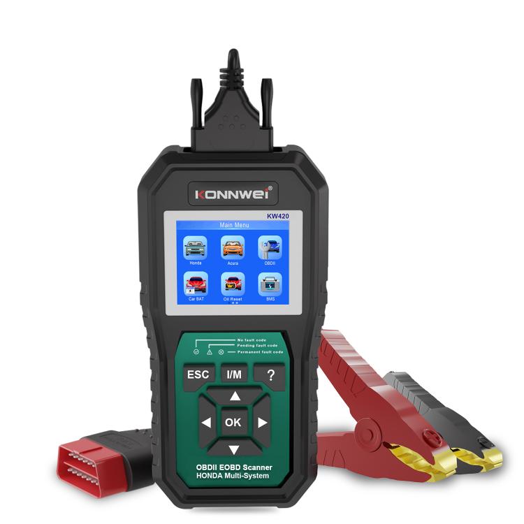 KONNWEI KW420 2.8 inch Color Screen Car OBD2 Fault Diagnostic Scan Tool for Honda, KW420 – Durable Build, Easy to Use