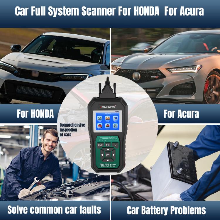 KONNWEI KW420 2.8 inch Color Screen Car OBD2 Fault Diagnostic Scan Tool for Honda, KW420 – Durable Build, Easy to Use
