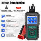 KONNWEI KW470 2.8 inch Color Screen Car OBD2 Fault Diagnostic Scan Tool for Ford, KW470 – Durable Build, Easy to Use