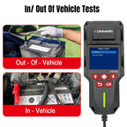 KONNWEI KW700 12V / 24V 2.8 inch Color Screen Car Battery Tester with Printer, KW700 – Durable Build, Easy to Use