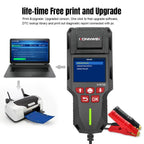 KONNWEI KW700 12V / 24V 2.8 inch Color Screen Car Battery Tester with Printer, KW700 – Durable Build, Easy to Use