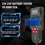 KONNWEI KW700 12V / 24V 2.8 inch Color Screen Car Battery Tester with Printer, KW700 – Durable Build, Easy to Use