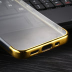 Three Stage Electroplating TPU Protective Soft Case, For iPhone 12 Pro Max
