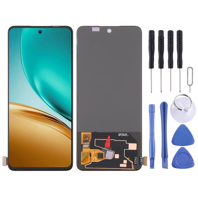 OLED LCD Screen with Digitizer Full Assembly, For Realme 14T 5G, For Realme 14 5G, For Realme P1 Speed 5G, For Realme 13 4G, For Realme 13+ 5G RMX5002 RMX5000, For Realme 12 4G RMX3871, For Realme Narzo 70 5G RMX3869, For Realme P1 5G RMX3870          ... For Realme 14T 5G
